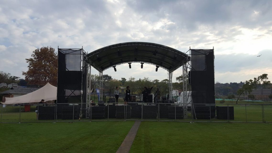 outdoor event production