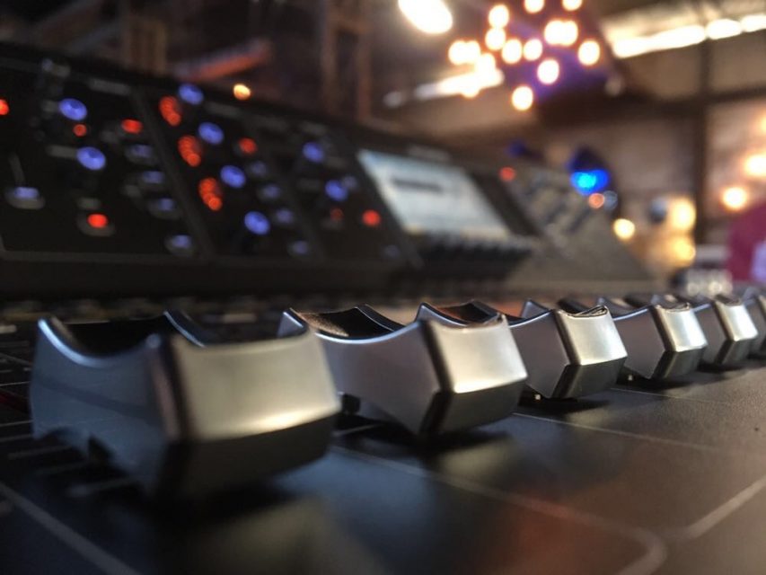 an image of one of our sound desks